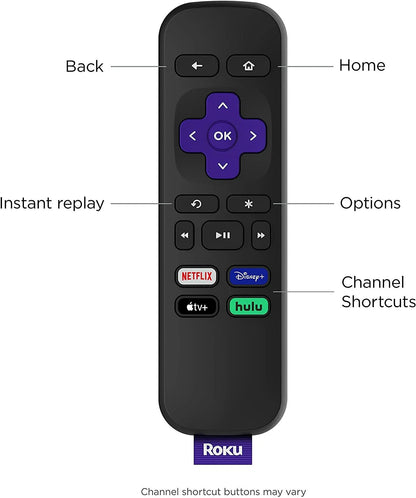 Roku Express HD Streaming Device for TV – Black Roku