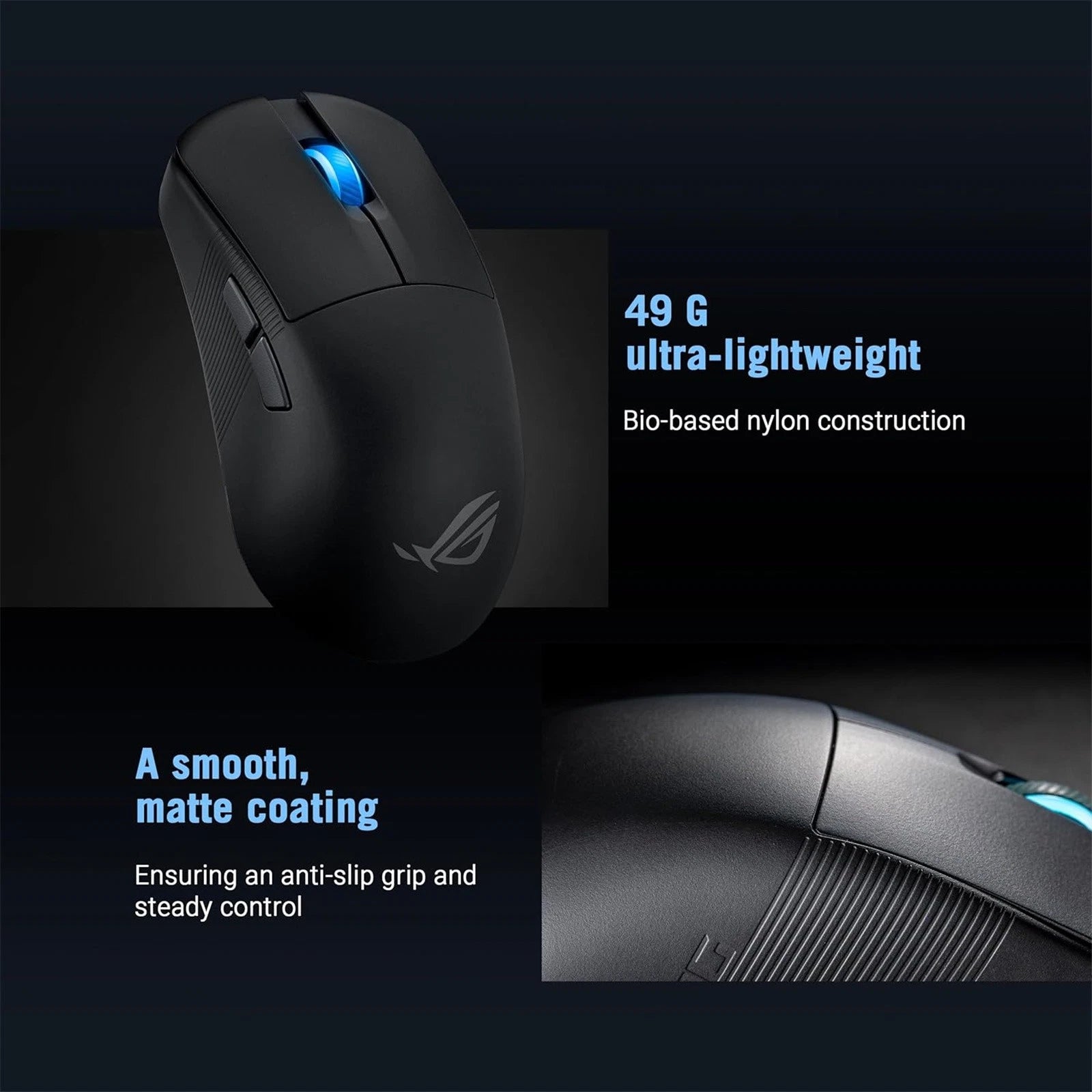 ASUS ROG Harpe Ace Mini Wireless Gaming Mouse – Black ASUS