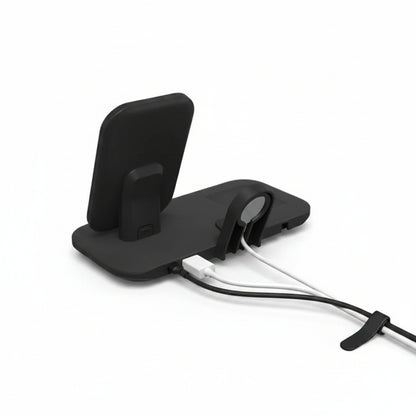 Mophie 2-in-1 Universal Wireless Charging Stand - Black - Pristine - Refurbished (AU version) (Copy) Mophie