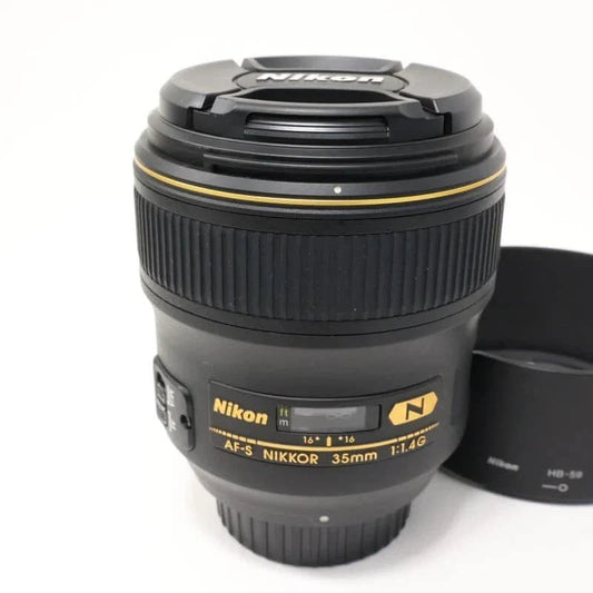 Nikon AF-S NIKKOR 35mm f/1.4G – Professional Fast Wide-Angle Prime Lens Nikon