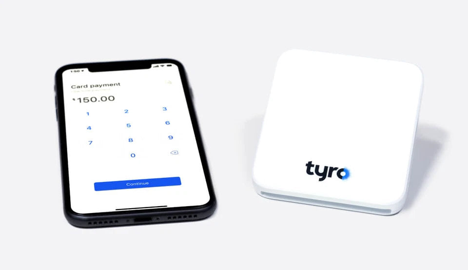 Tyro Go Mobile EFTPOS Reader Portable Card Payment Machine Contactless Tap & Go (Copy) Tyro