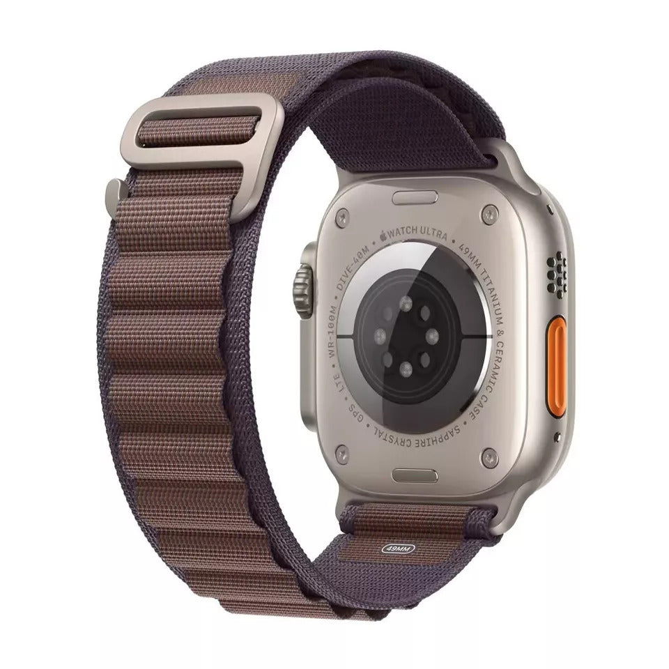 Apple Watch Ultra 2 GPS + Cellular - 49mm Titanium Case with Indigo Alpine Loop - Medium ( Open Never Used ) Apple