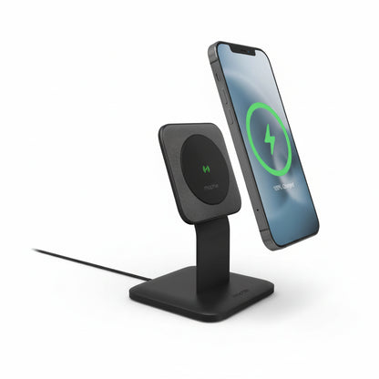 Mophie Snap+ Wireless Stand Charger Black – Magnetic Wireless Charging Stand - Excellent - Refurbished