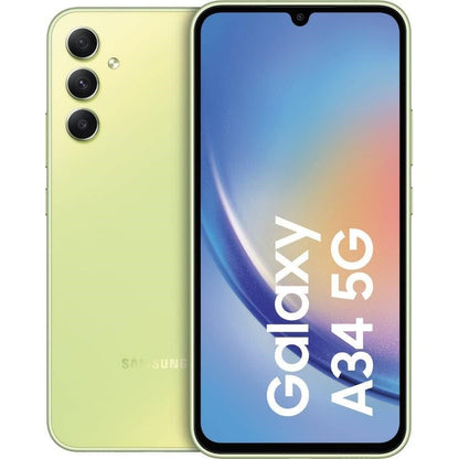 Samsung Galaxy A34 5G - 6GB/128GB - Awesome Lime  Pristine - Refurbished - AU Version (Copy) Samsung