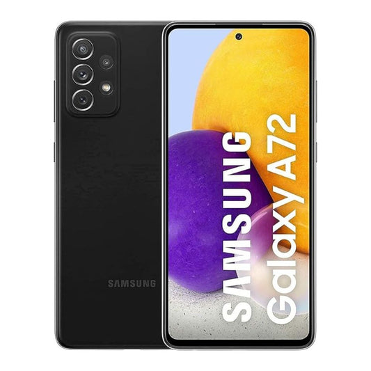 Samsung Galaxy A72 256GB - Black - Quad Camera, Immersive Display & Smooth Performance - Good - Refurbished SAMSUNG