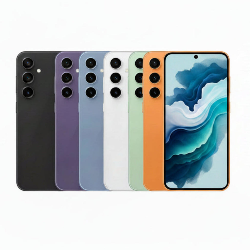 Samsung Galaxy S23 FE Smartphone - 128GB, 256GB - Graphite, Tangerine, Mint, Purple, Cream, Indigo - Pristine - Refurbished - D