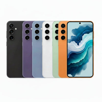 Samsung Galaxy S23 FE Smartphone - 128GB, 256GB - Graphite, Tangerine, Mint, Purple, Cream, Indigo - Pristine - Refurbished - D