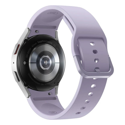 Samsung Galaxy Watch5 40mm LTE Silver Case with Purple Sport Band (Refurbished) Grade-A