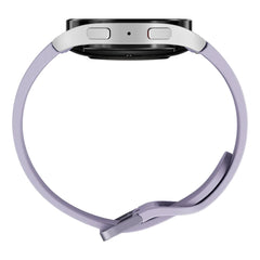 Samsung Galaxy Watch5 40mm LTE Silver Case with Purple Sport Band (Refurbished) Grade-A