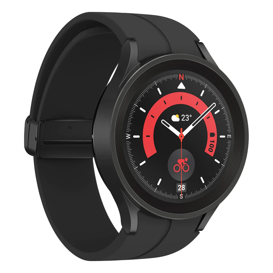 Samsung Galaxy Watch5 Pro LTE 45mm - Black Titanium - Pristine Refurbished Samsung