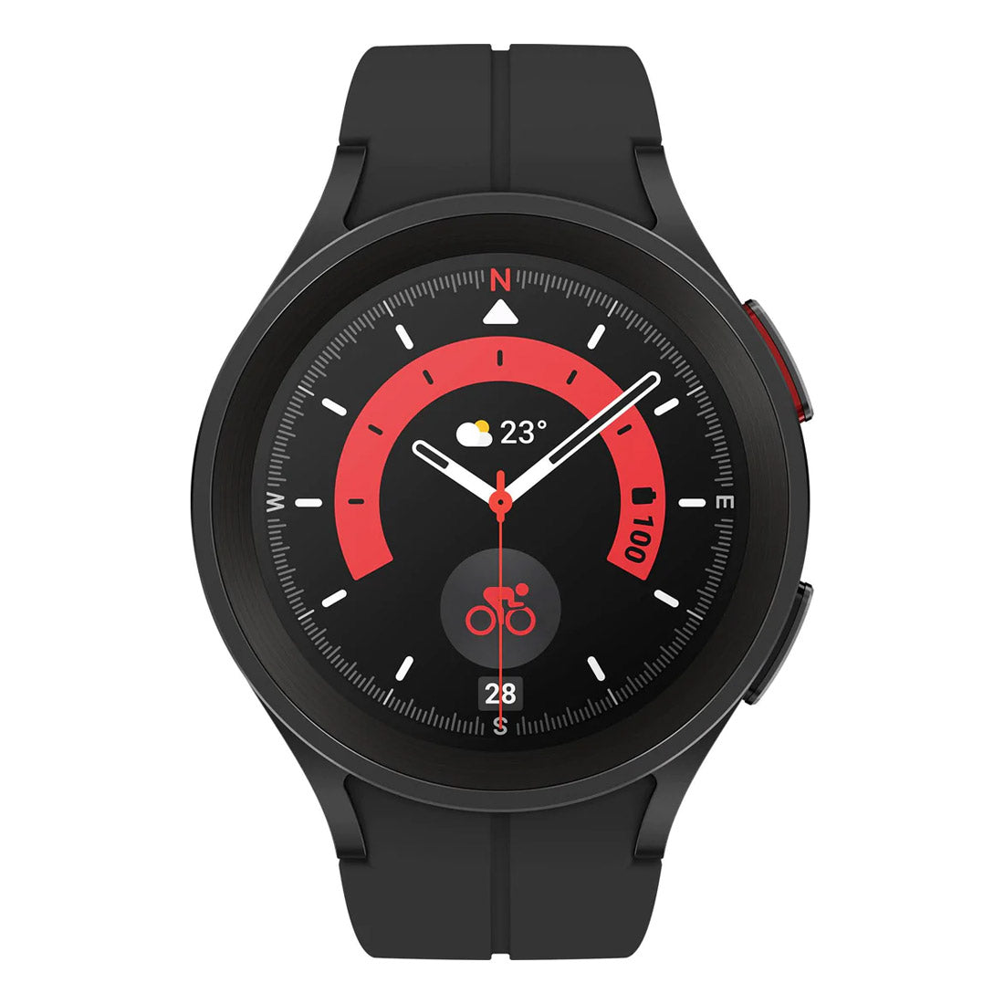 Samsung Galaxy Watch5 Pro LTE 45mm - Black Titanium - Pristine Refurbished Samsung