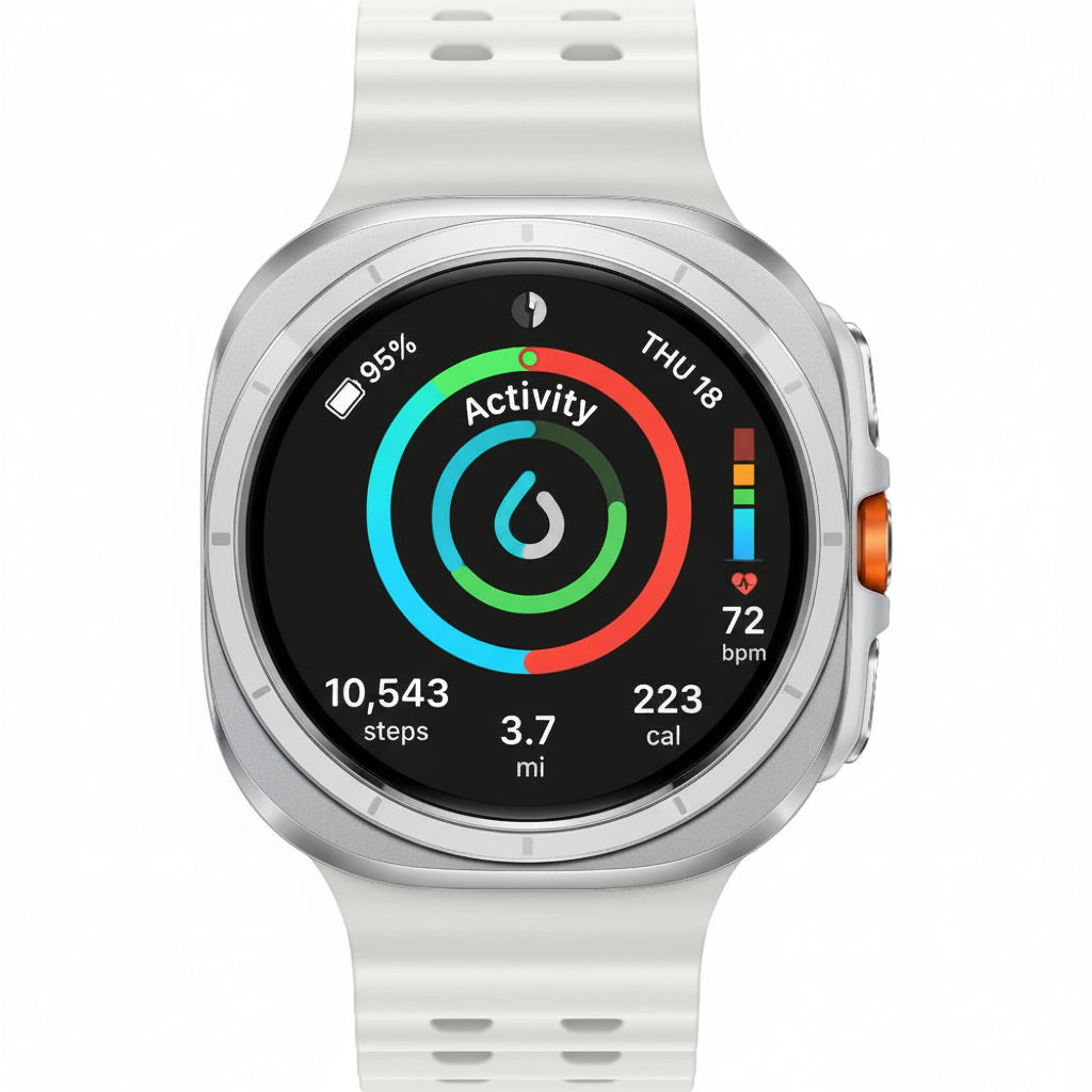 Samsung Watch Ultra 47mm LTE (2025) - Titanium Blue, Silver, White, Grey-D2 SAMSUNG