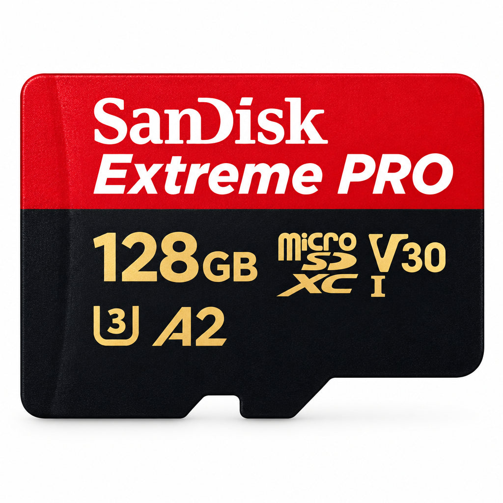 Sandisk 128GB Extreme PRO microSDXC Card + SD Adapter + RescuePRO Deluxe, UHS-I Sandisk