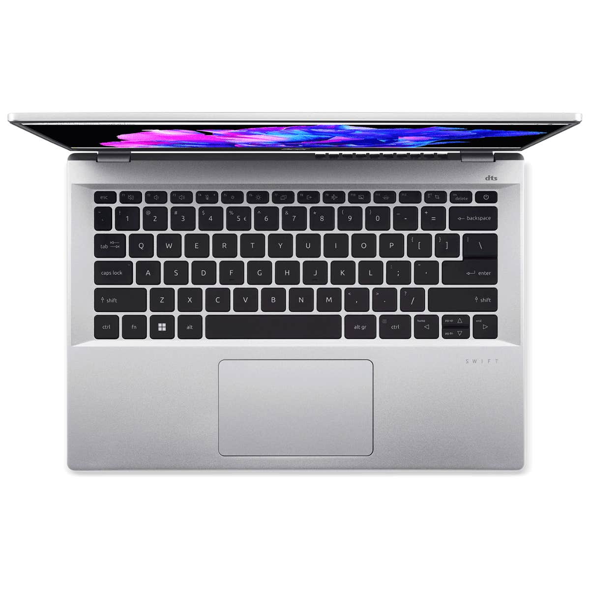 Acer Swift GO 14" Touch Screen Laptop Windows 11 Home 13th gen Intel Core i5 16GB RAM, 256GB SSD - Pure Silver Acer