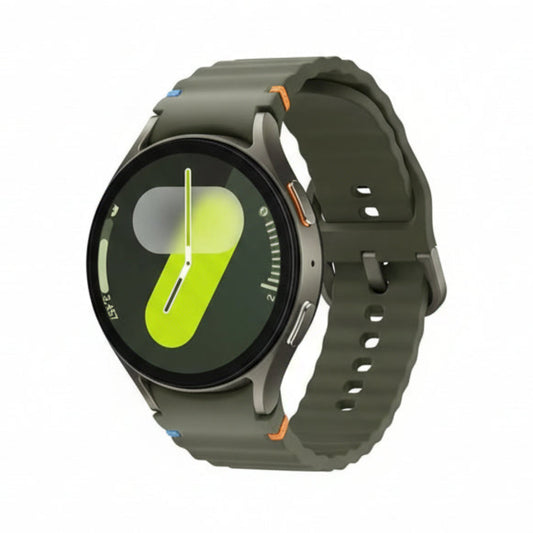 Samsung Galaxy Watch 7 L310 44mm Green front view showing circular AMOLED watch face