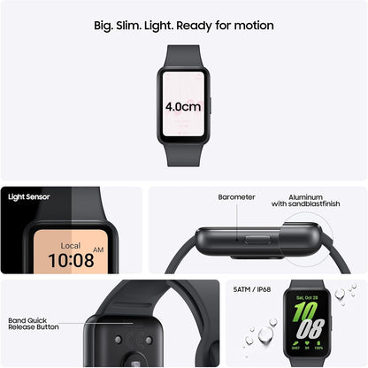 Samsung Galaxy Fit3 - 40mm AMOLED Display, Aluminum Body, Fitness & Amp Health Tracking Samsung