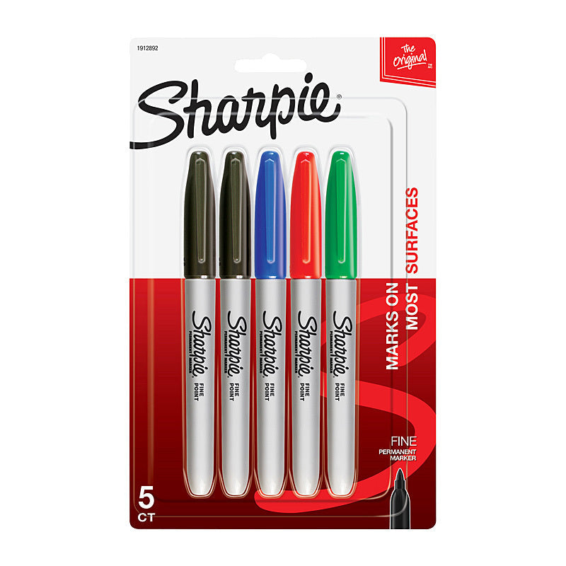 Sharpie Perm Mrkr Asst Pk5 Bx6 Sharpie