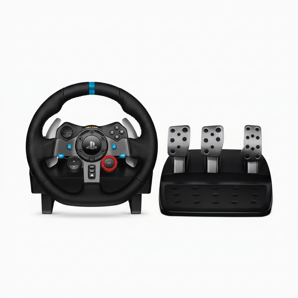 Logitech G29 Driving Force Racing Wheel with Pedals - Gaming Steering Wheel Logitech