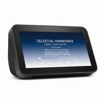 Amazon Alexa Echo Show 5 – Black - Smart Display with Alexa and 5.5-Inch Screen - Pristine - Refurbished Amazon