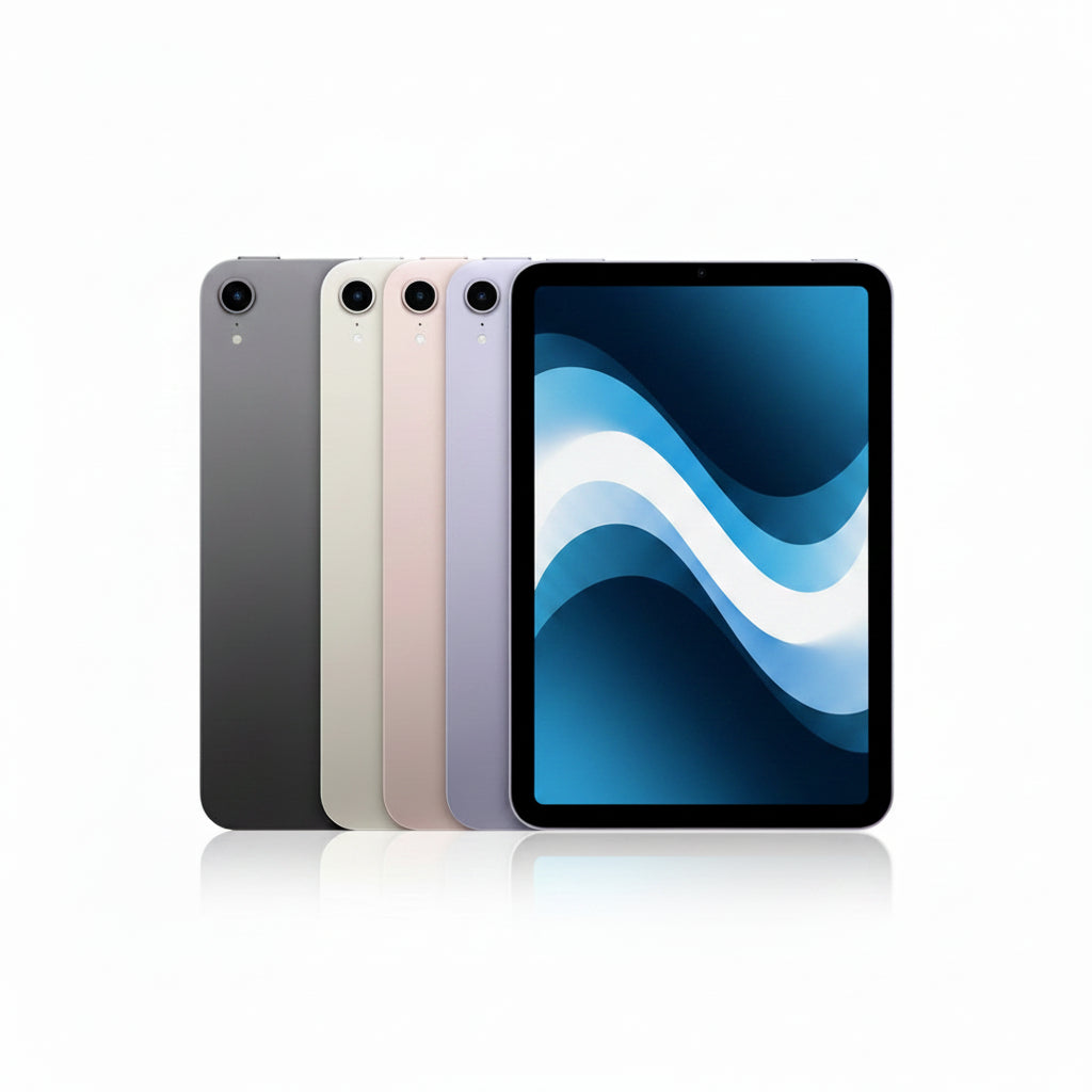 Apple iPad Mini 6th Generation 2021 8.3-Inch WiFi + Cellular - 64GB, 256GB - Space Grey, Starlight, Pink, Purple - Acceptable - Refurbished (Copy) Apple