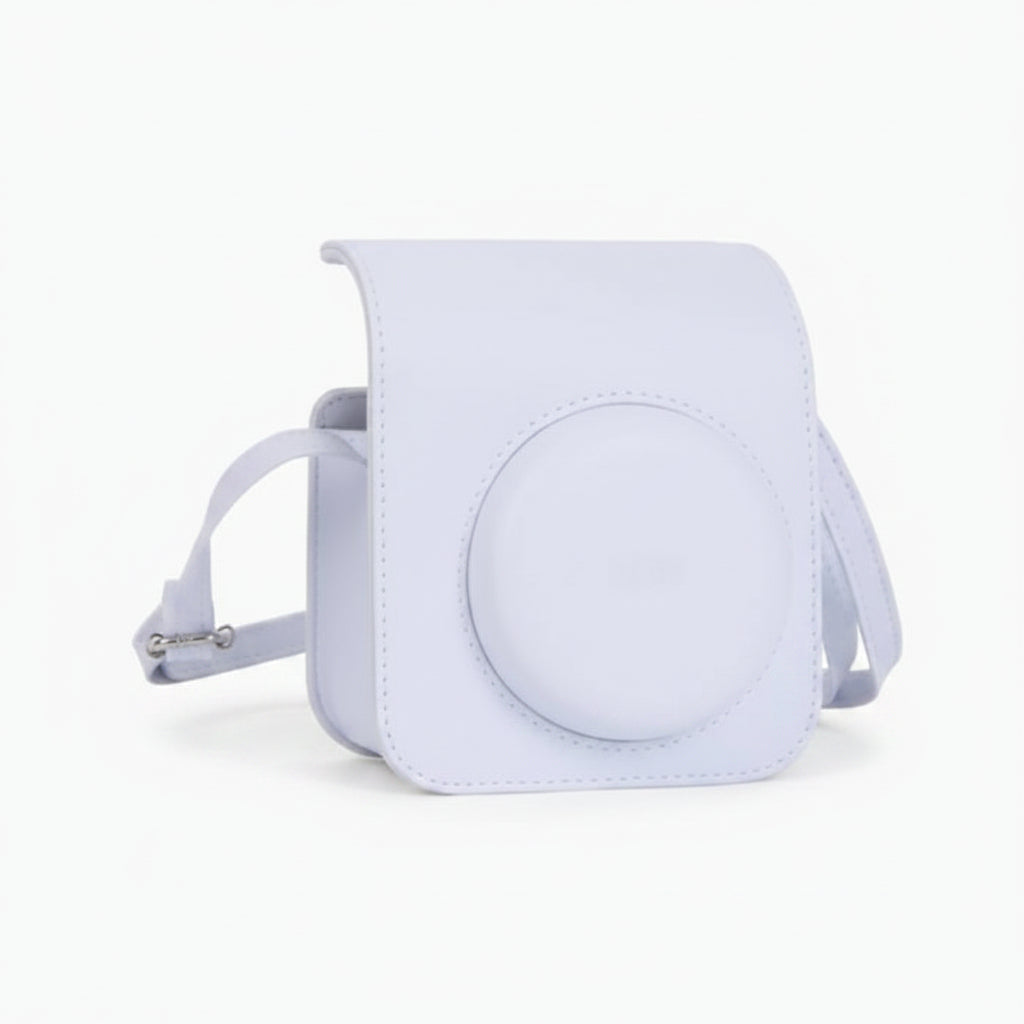 Instax Fujifilm Mini 12 Instant Camera Case - White - Protective Travel Case for Instax Mini 12 Fujifilm
