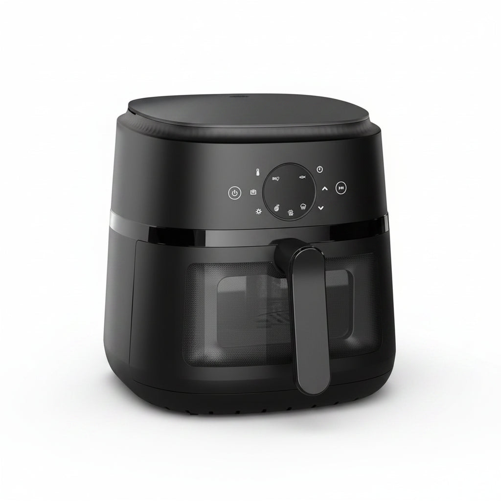 Philips Airfryer 2000 Series 6.2L Black – Large Capacity Healthy Air Fryer - Pristine - Refurbished Philips