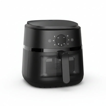 Philips Airfryer 2000 Series 6.2L Black – Large Capacity Healthy Air Fryer - Pristine - Refurbished Philips