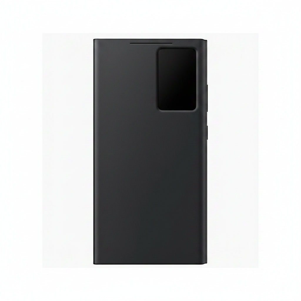 Smart View Wallet Case for Galaxy S24 Ultra - Black -Protective Flip Cover Case - Pristine - Refurbished