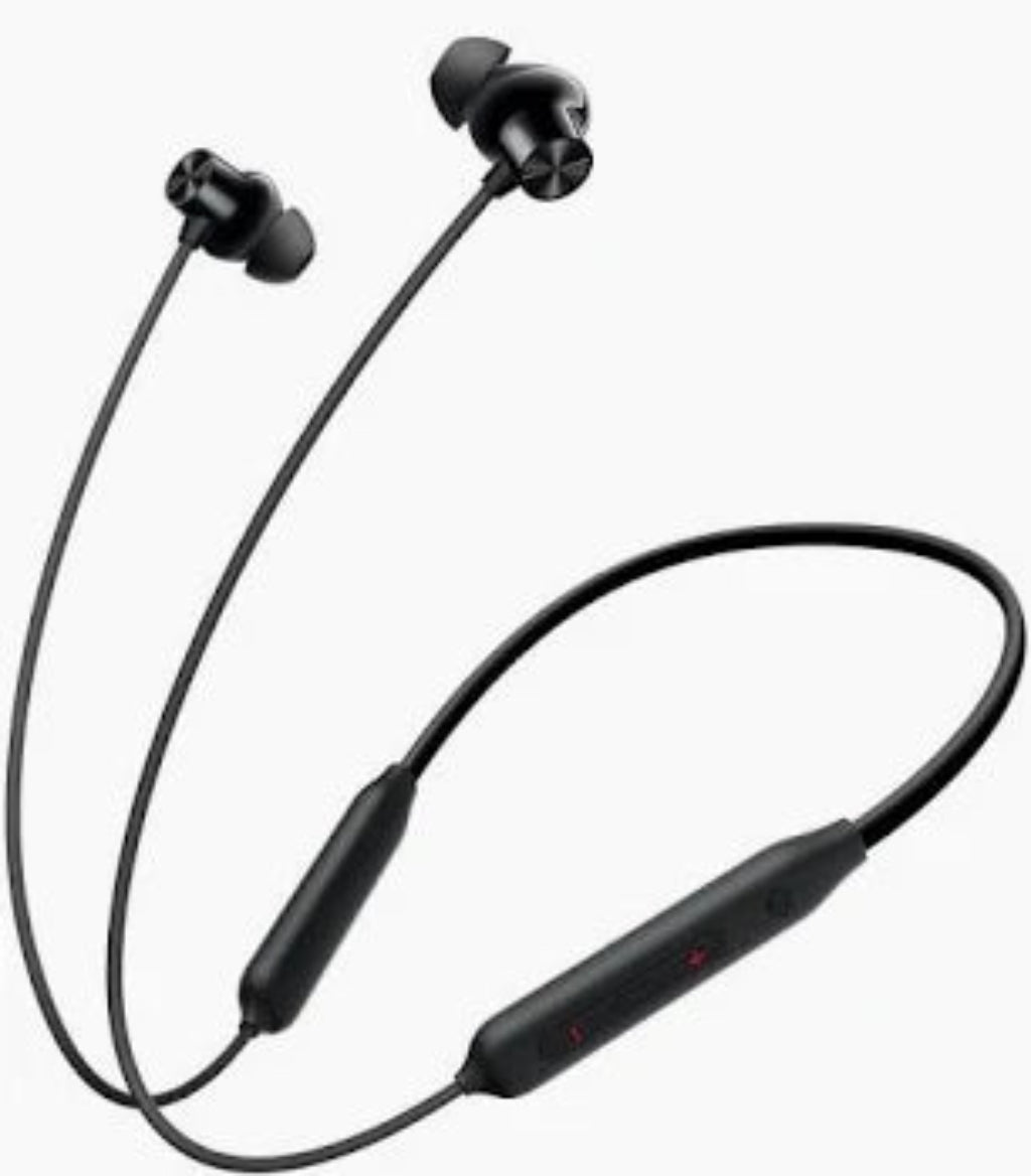 OnePlus Bullets Wireless Z2 Bluetooth Neckband Earphones - Magico Black, Beam Blue, Acoustic Red, Jazz Green OnePlus