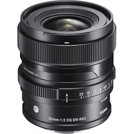 Sigma 20mm F2 DG DN Contemporary Lens (Sony E) Sigma