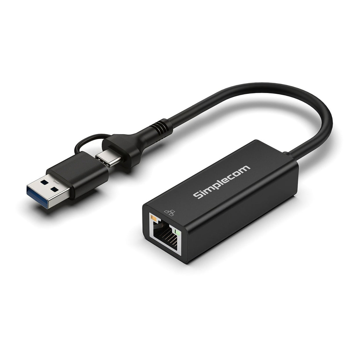 Simplecom NU315C SuperSpeed USB-C and USB-A to Gigabit Ethernet Adapter Tristar Online