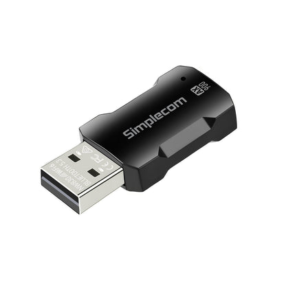 Simplecom NW830 Wi-Fi 6 and Bluetooth 5.3 Combo USB Adapter Dual Band AX900 Tristar Online