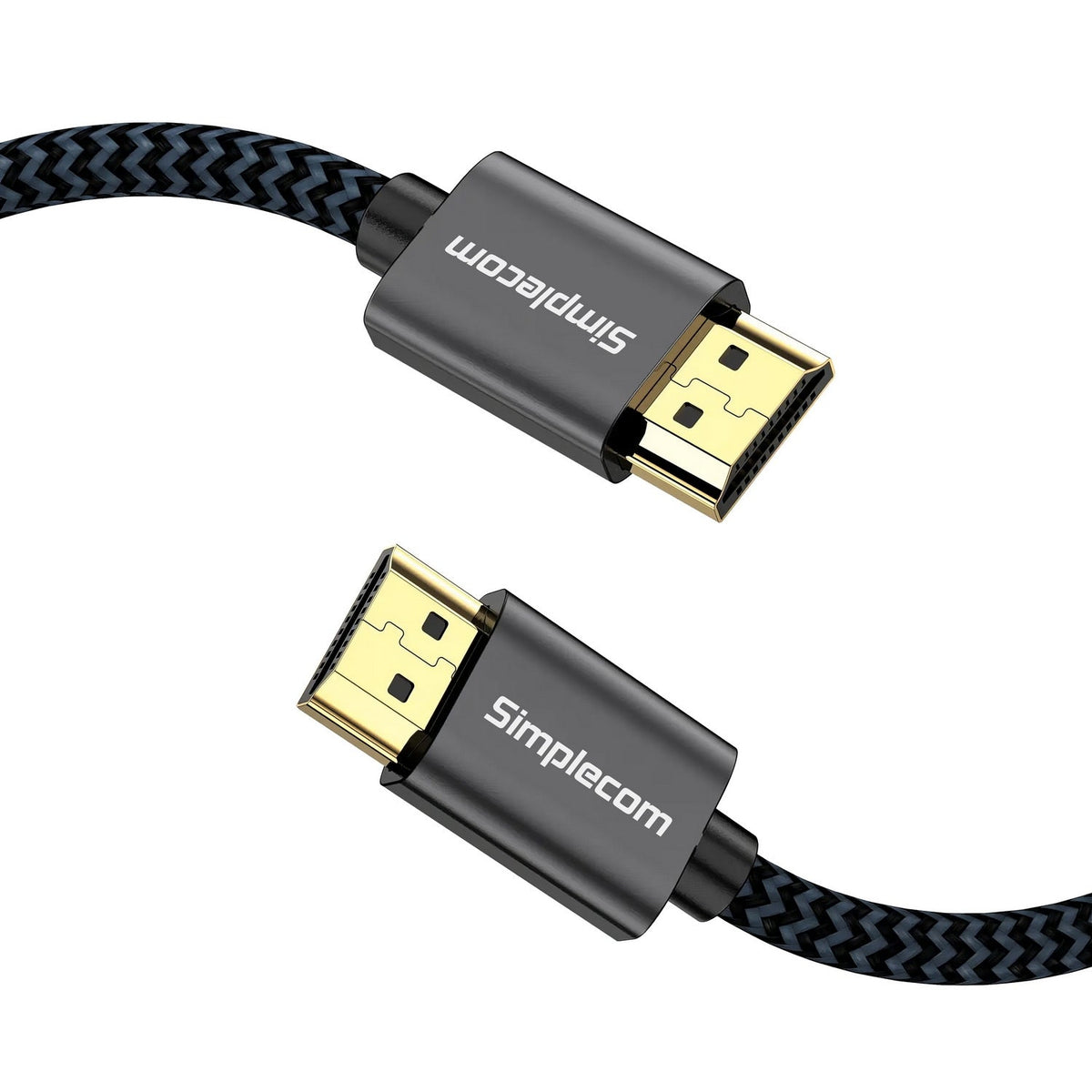 Simplecom SBT002 Ultra High Speed HDMI 2.1 Cable Nylon Braided 48Gbps 8K@60Hz Tristar Online