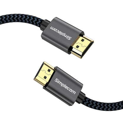 Simplecom SBT002 Ultra High Speed HDMI 2.1 Cable Nylon Braided 48Gbps 8K@60Hz Tristar Online