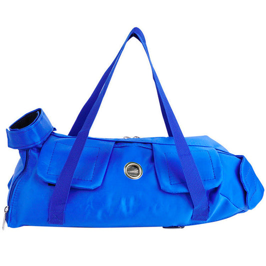 Size M Blue Multi-Functional Cat Grooming Bag - Anti-Scratch Restraint Pouch for Nail Trimming and Vet Visits Tristar Online