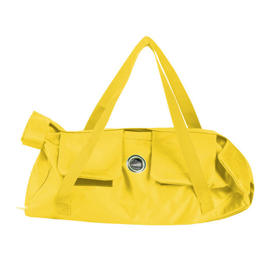 Size M Yellow Multi-Functional Cat Grooming Bag - Anti-Scratch Restraint Pouch for Nail Trimming and Vet Visits Tristar Online