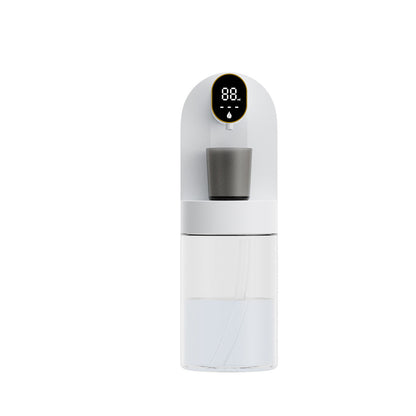 Smart Automatic Mouthwash Dispenser - 4 Adjustable Levels, LED Display, 2000mAh Battery & Magnetic Cups(white) Tristar Online
