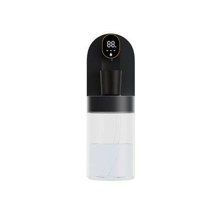 Smart Automatic Mouthwash Dispenser - 4 Adjustable Levels, LED Display, 2000mAh Battery & Magnetic Cups(black) Tristar Online