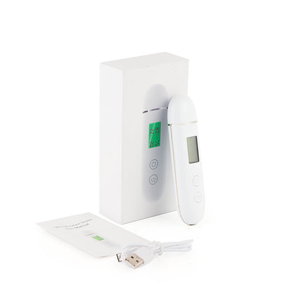 Smart Skin Analyzer with Multi-Function Detection - Measures Hydration, Oil, Elasticity, Skin Age & Fluorescent Agent Test(White) Tristar Online