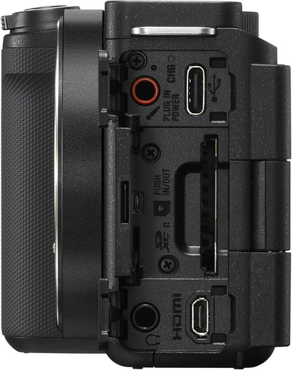 Sony ZV-E10 II Mirrorless Camera with 16-50mm Lens (ZV-E10M2K) – Black SONY