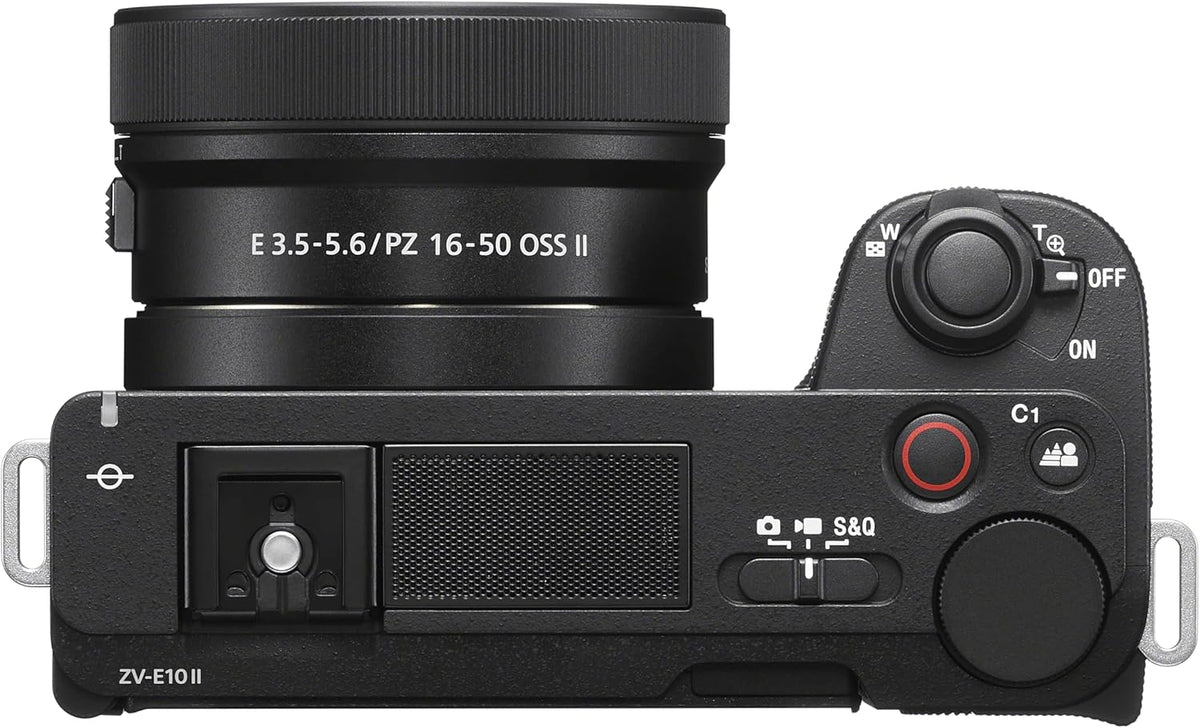 Sony ZV-E10 II Mirrorless Camera with 16-50mm Lens (ZV-E10M2K) – Black SONY