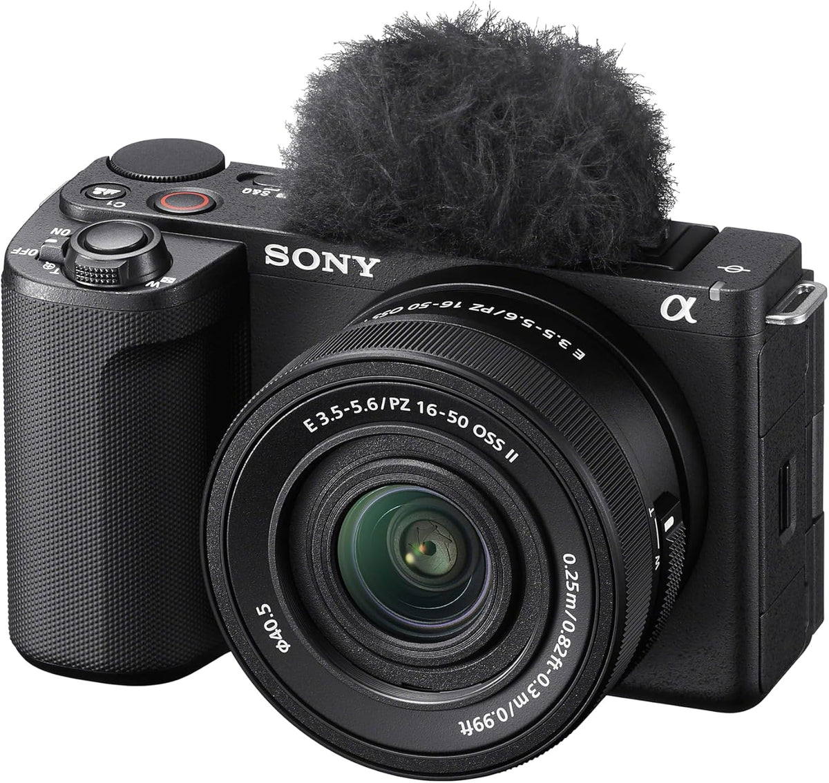 Sony ZV-E10 II Mirrorless Camera with 16-50mm Lens (ZV-E10M2K) – Black SONY