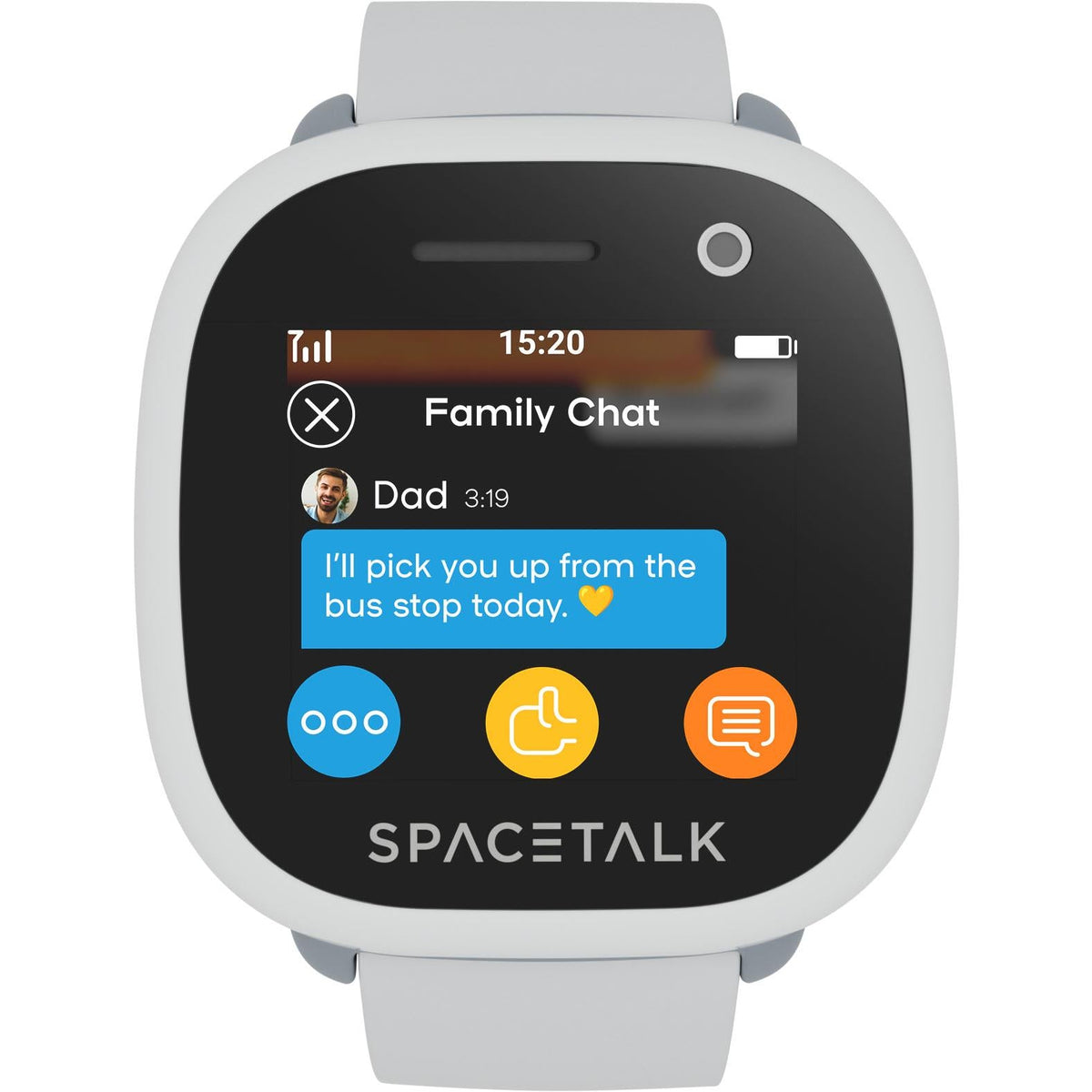 SPACETALK Adventurer 2 Kids Video Smartwatch 4G - Frost (Open Never Used) Tristar Online