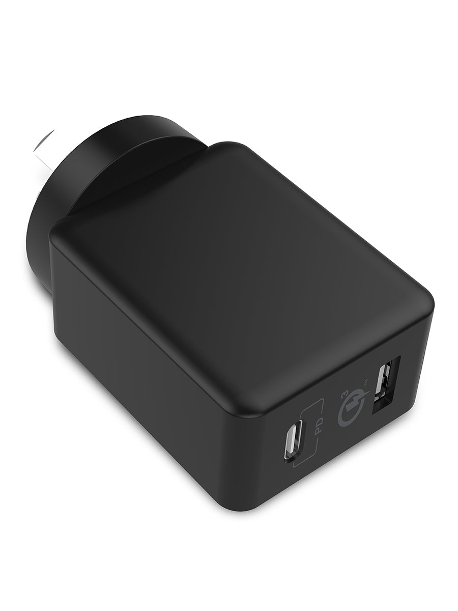 Sprout Dual Port Power Supply QC3.0 – Fast Charging, Dual USB Ports, Compact Design SPROUT