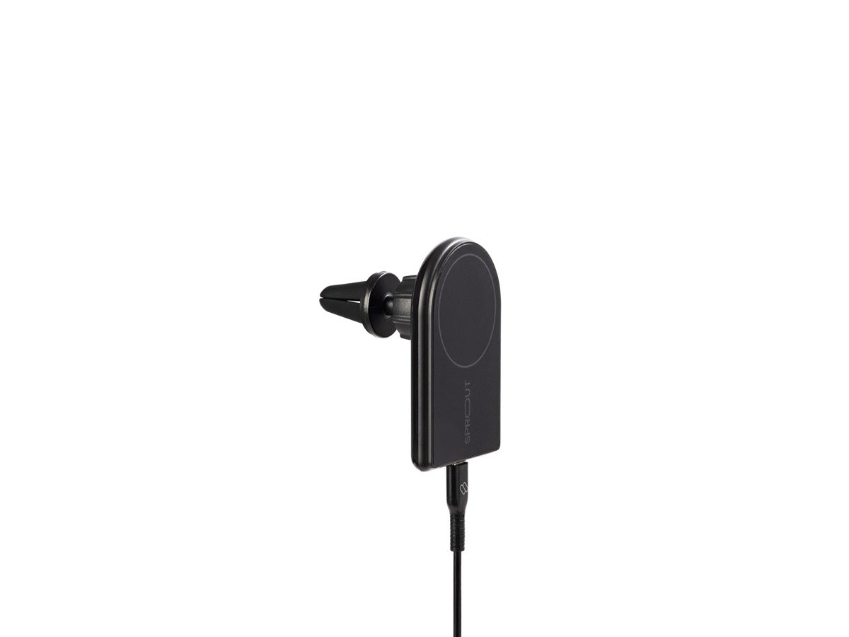 Sprout Wireless Magnetic Car Charger – Fast MagSafe Charging Mount for iPhone & Devices - (AU Version) (Copy) Sprout