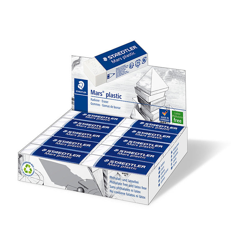 Staed Eraser Mars Plastic Bx20 Staedtler