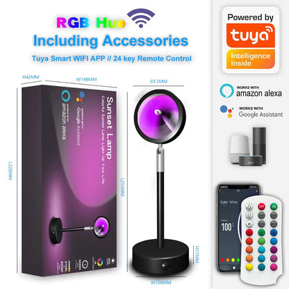 Sunset Light App Control RGB Floor Atmosphere Ambient Light Tristar