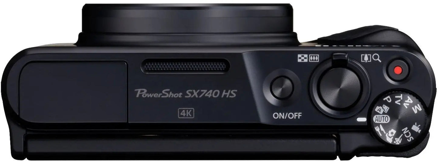 Canon PowerShot SX740 HS (Silver) – 20.3MP Compact Camera with 40× Optical Zoom & 4K UHD Canon