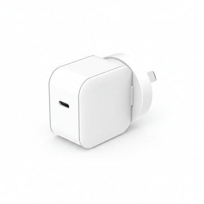 Telstra 25W USB-C PD Wall Charger White - Fast Charging Power Adapter Telstra