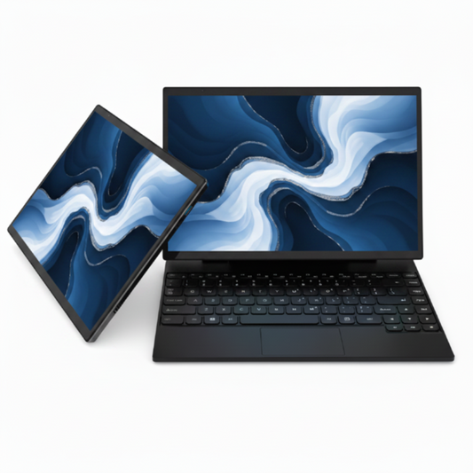 Trion Canvas Pro 14" 2-in-1 Touch Screen Laptop 12th Gen Intel Celeron-N95 16GB 512GB SSD Windows 11 - Grey - Pristine  - Refurbished (Copy) (Copy) Trion